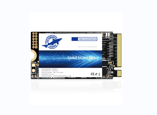 THREE COLOUR DOGFISH M.2 2242 SSD PCIe3.0
