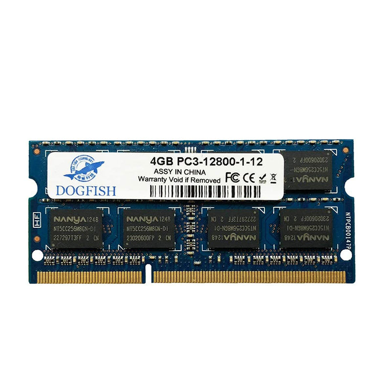 sød Algebra ring Dogfish Ram DDR3 1600MHz (PC3-12800) Laptop PC Memory 1.35V-1.5V (2GB/ –  Dogfish Technology