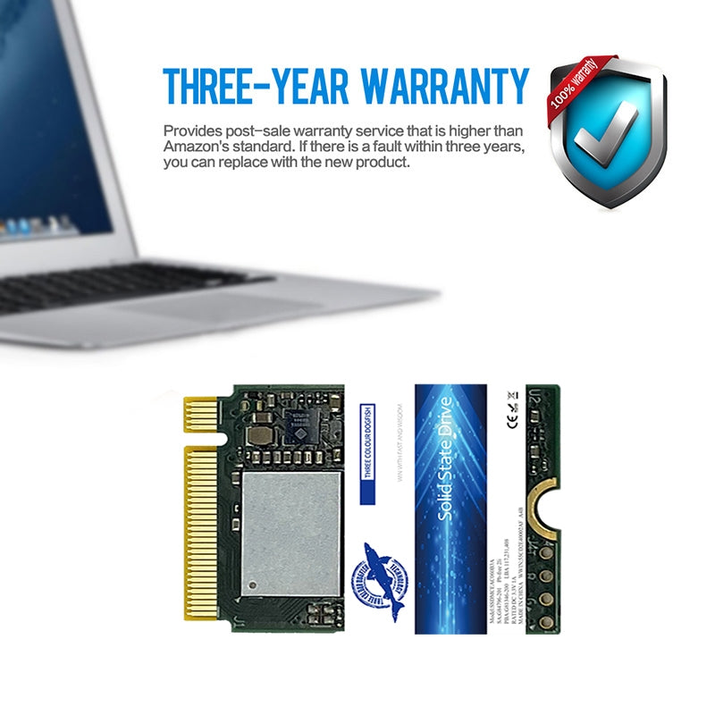 DOGFISH M.2 2230 SSD PCIe4.0 Great for Steam Deck and Microsoft Surface