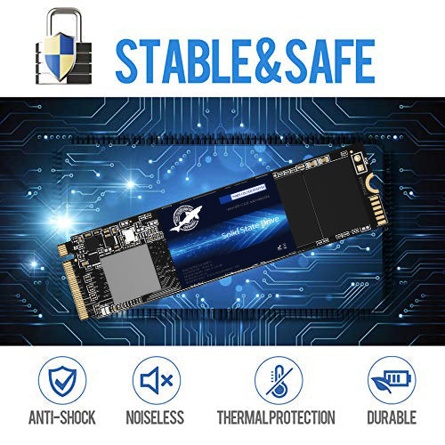 DOGFISH PCIe NVMe 3.0 SSD  Internal Solid State Drive Gen3x4