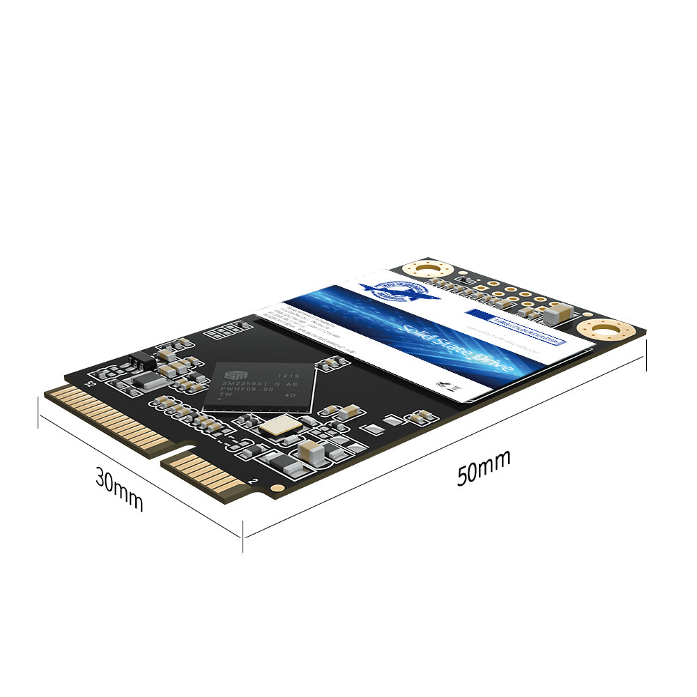 THREE COLOUR DOGFISH Msata  16GB-2TB Internal Solid State Drive Mini Sata SSD Disk