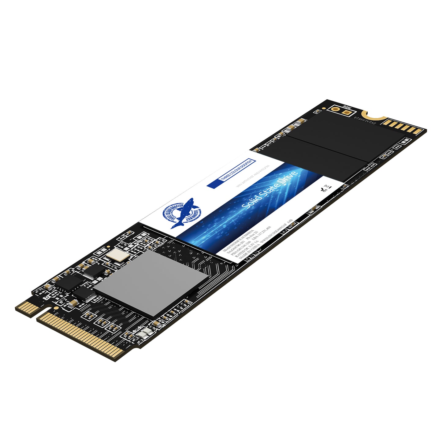 THREE COLOUR DOGFISH PCIe NVMe 4.0 SSD  Internal Solid State Drive Gen4x4