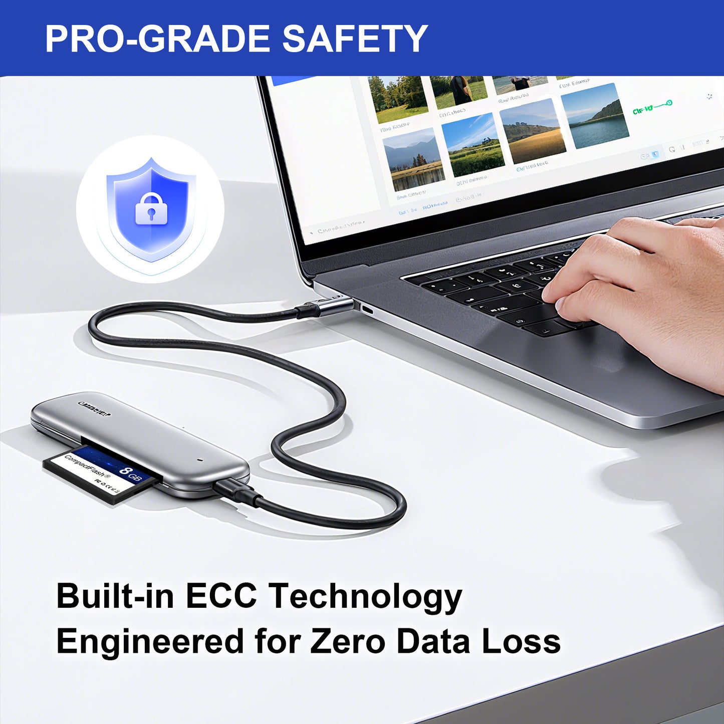 Dogfish Compact Flash Karte 8GB 10PACK 133X CF Speicherkarte für Professionelle Fotografie und alte DSLR Kameras