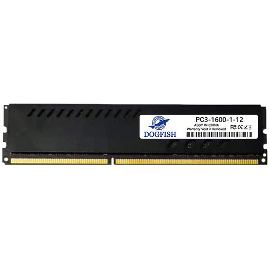 THREE COLOUR DOGFISH RAM DDR3 PC3-12800 (1600MHz) Desktop Memory 1.35V/1.5V 2GB-8GB