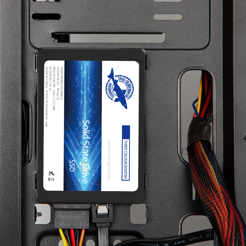 Dogfish SSD Msata 2To Interne d'un Disque à l'état Solide De Bureau  Portable De Haute Performance De Lecteur De Disque Dur (2To)
