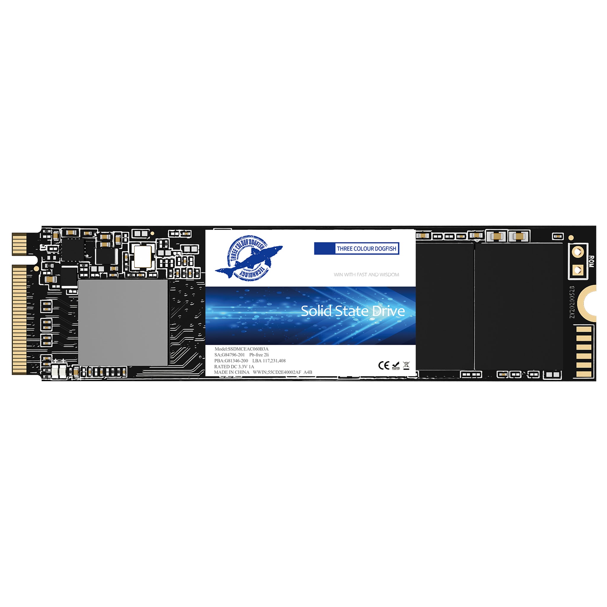 DOGFISH M.2 2230 SSD PCIe4.0 Great for Steam Deck and Microsoft